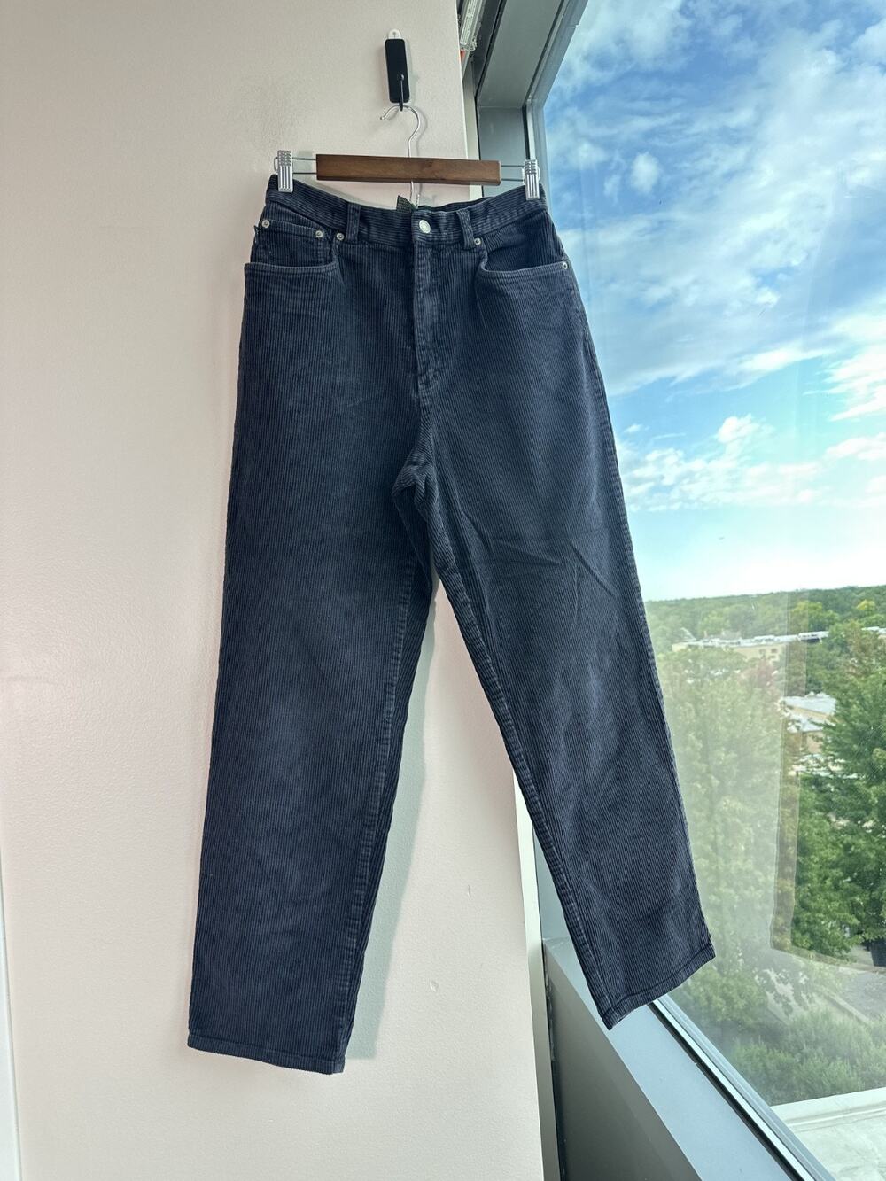 Lauren Ralph Lauren Pants Women's Corduroy Straight Leg Stretch Sz 10